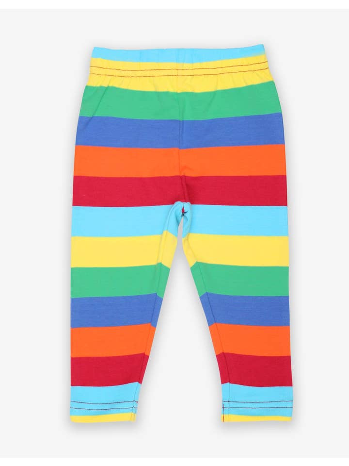 Toby Tiger - Organic Multi Stripe Leggings