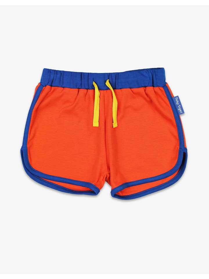 Toby Tiger Organic Orange Running Shorts