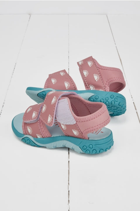 Grass & Air Kids Rose Colour Changing Sandals