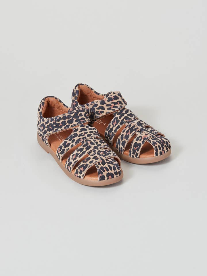 Zig & Star - Cosmic Sandals Natural Animal