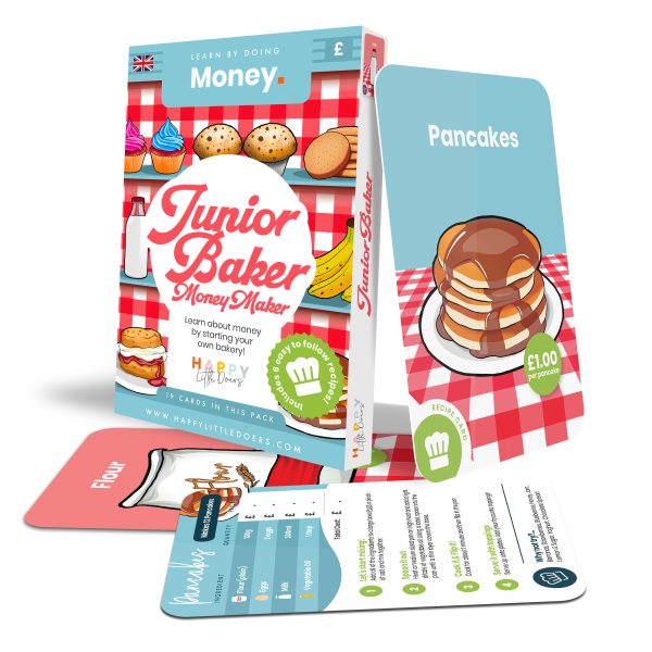 Happy Little Doers Junior Baker Activity Flashcards