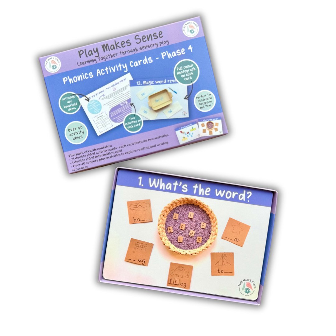 Play Makes Sense - Phase 4 Phonics Activity Cards