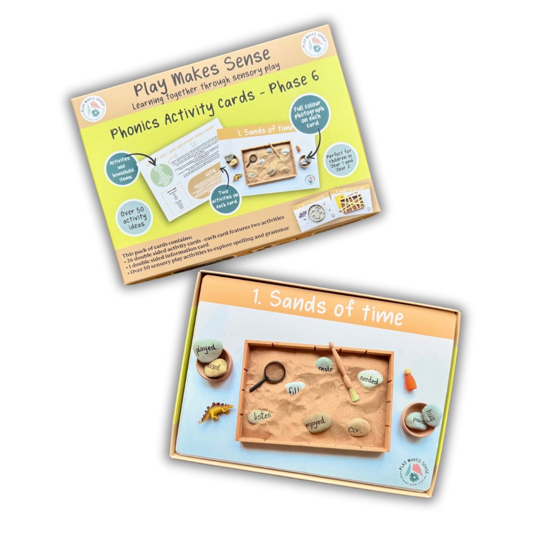 Play Makes Sense - Phase 6 Phonics Activity Cards