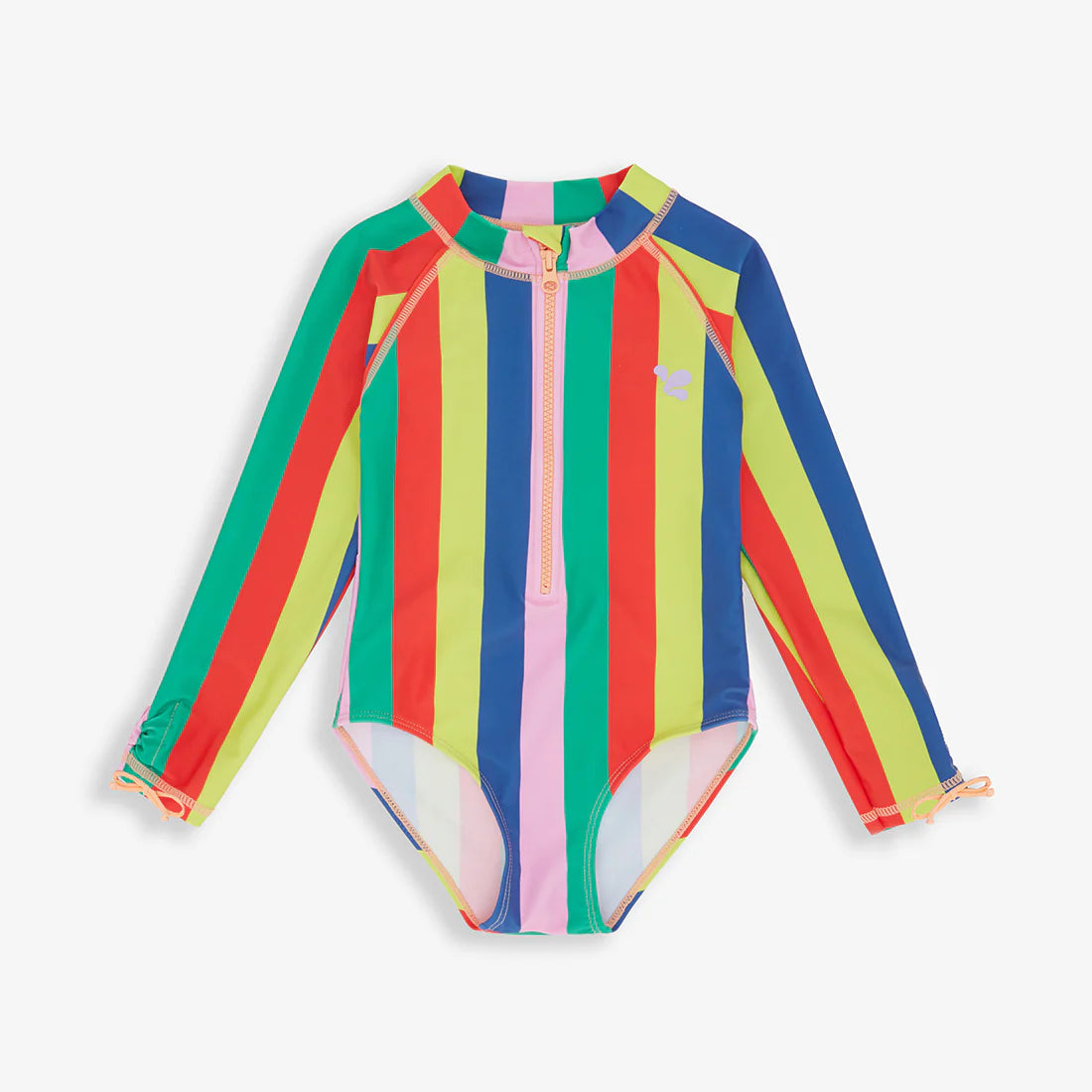 Muddy Puddles Kids UV Protective Swimsuit Multi Stripe