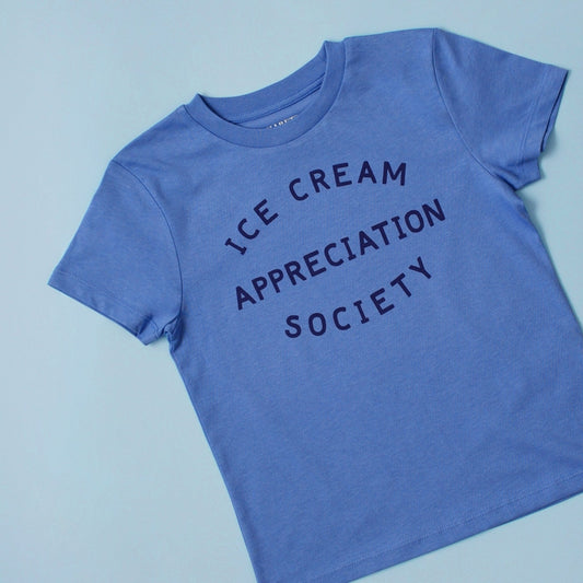 Ice Cream Appreciation Society - Kid's T-Shirt - Blue