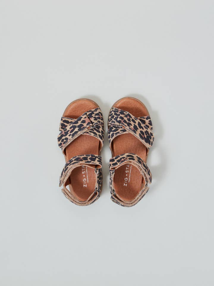 Zig & Star - Rae Sandals Natural Animal